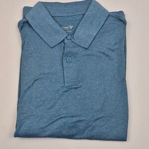 Old Navy Active‎ Polo Shirt CloudMotion Go-Dry Blue Youth Size M (8) Uniform NWT